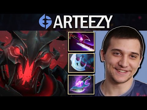 TI13 - Shadow Fiend Dota 2 Gameplay EG.Arteezy with 18 Kills and Manta Style - Lima Major