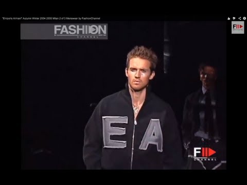 "Emporio Armani" Autumn Winter 2004 2005 Milan 2 of 3 Menswear by FashionChannel