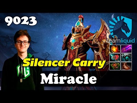 Miracle Silencer Carry | 9023 MMR Dota 2