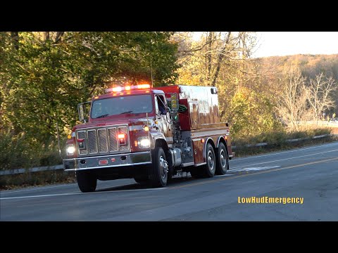 Yorktown Heights FD Engine 270 + *NEW-ish* Tanker 14 + Engine 272 + Rescue 16 Responding
