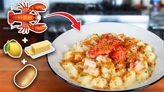 How To Make Pillowy Gnocchi with a Lemony Lobster Sauce