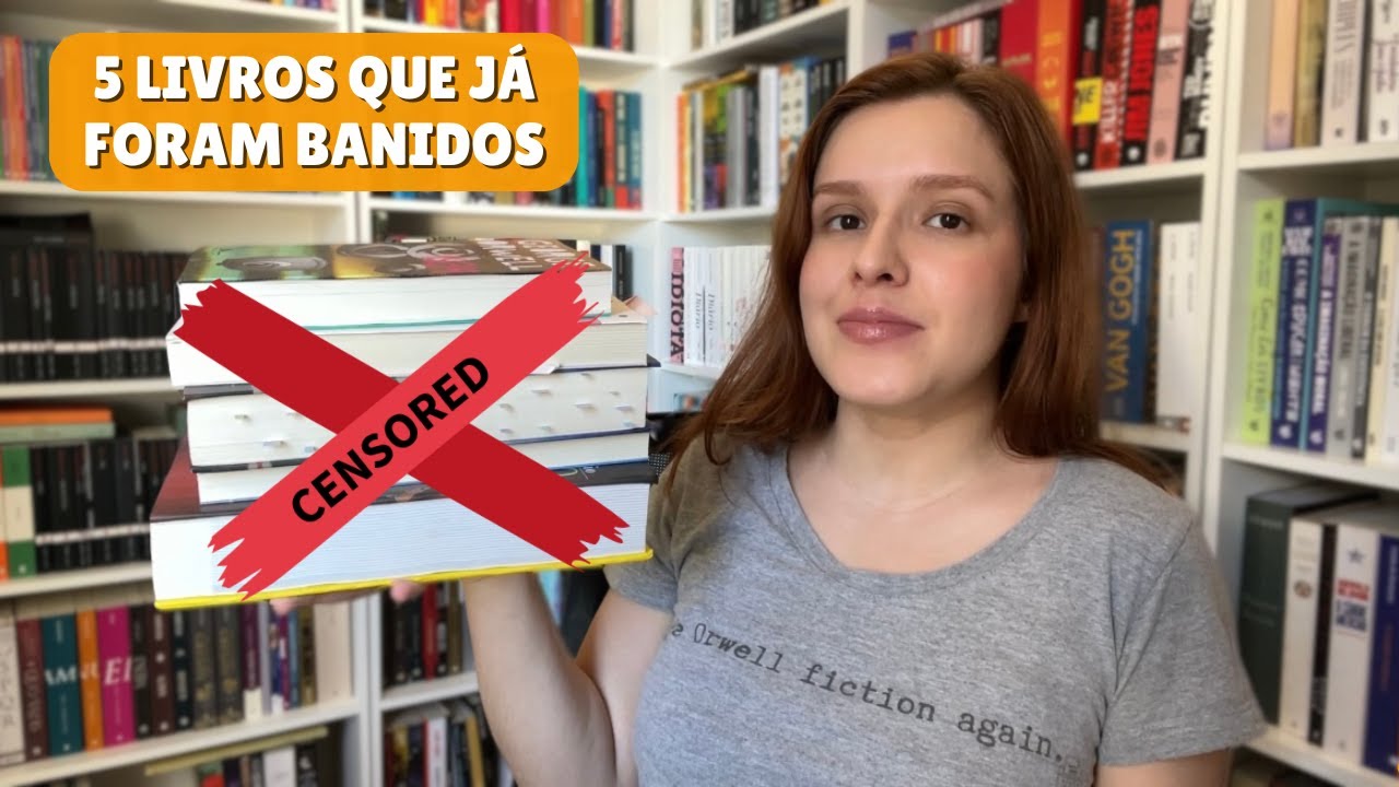 5 livros que já foram BANIDOS ❌