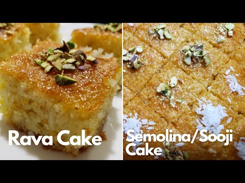 Semolina/Sooji Cake | Nutritious and Healthy Cake
