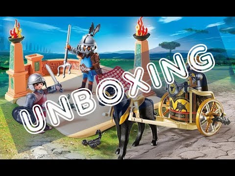 UNBOXING #19 : PLAYMOBIL 6868 STARTER SET COMBAT DE GLADIATEURS - 100% PLAYMO TUTO
