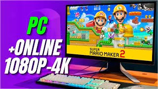 Así puedes Jugar MARIO MAKER 2 en PC🥒como SUBIR 📤 y BAJAR 📥 NIVELES MUNDIALES🥒🎈🎁