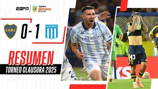 LA ACADEMIA ELIMINÓ AL XENEIZE EN LA BOMBONERA Y SE METIÓ EN LA FINAL | Boca 0-1 Racing | RESUMEN