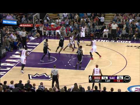 Joey Dorsey Highlights Rockets vs. Kings 12.11.2014 - 9 Rebs, 2 Ast, 1 Blk