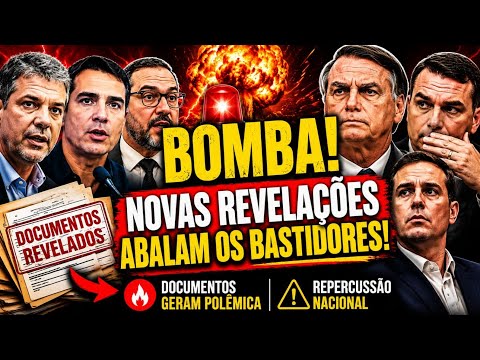 JOSÉ FERNANDES, THIAGO DOS REIS E LINDBERGH EXIBEM DOCUMENTOS E COLOCAM BOLSONAROS EM NOVA POLÊMICA!