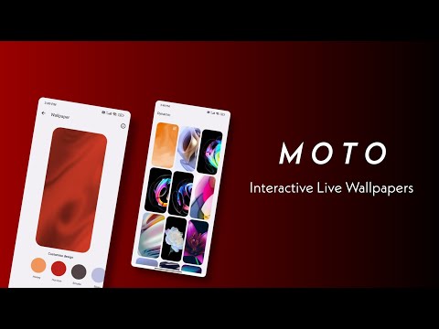 Moto Interactive Live Wallpapers on Android - @Andro_Radar