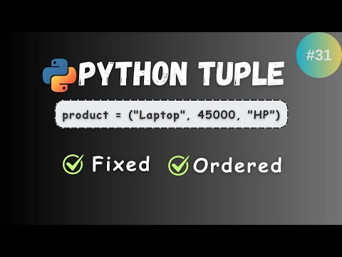 Session 32 Tuple In Python Advance Tips On Data Structure Python Course