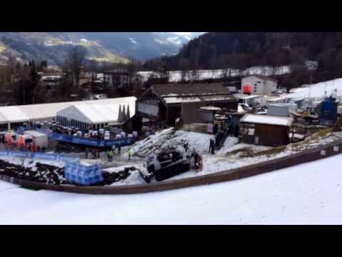 Skocznia w Bischofshofen przed poniedziałkowym konkursem