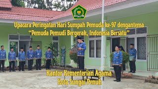 Thumbnail: Upacara Peringatan Hari Sumpah Pemuda ke-97 dengan tema “Pemuda Pemudi Bergerak, Indonesia Bersatu”