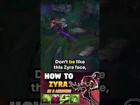 Full Zyra Support Guide #leagueoflegends #shorts