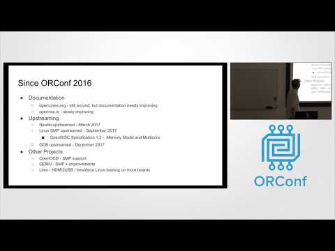 OpenRISC Update - Stafford Horne - ORConf 2018