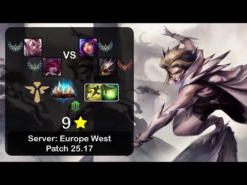 Rakan Support + Xayah vs Neeko + Kog'Maw - EUW Challenger - Patch 25.17