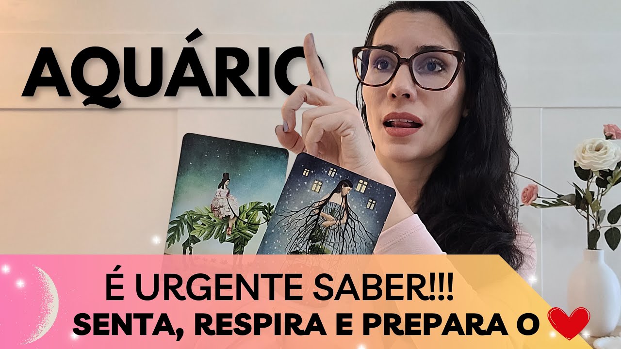 𝐀𝐐𝐔𝐀́𝐑𝐈𝐎 ♒️2025•UMA NOTÍCIA QUE VAI TIRAR O FÔLEGO! É agora que acontece o que tava no teu destino