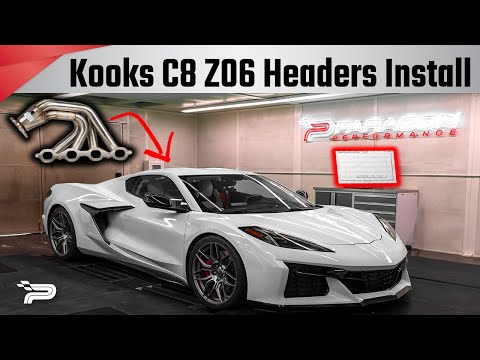 Kooks C8 Z06 Headers Install - Paragon Performance