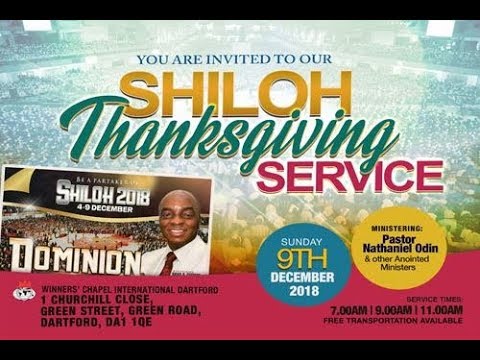 9th Dec 2018 2nd service by Pst David Shiyanbade