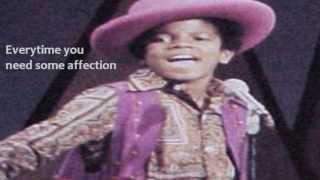 Jackson 5 (Come &#39;Round Here) I&#39;m the one you need Lyrics on Screen