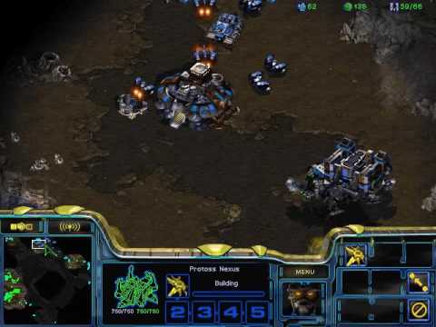 Starcraft Brood war Map Python 1.3 Protoss vs Terran