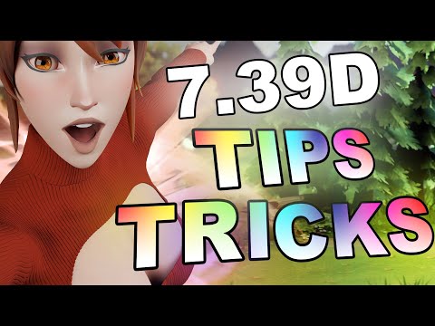 NEW 7.39D Dota 2 TIPS, TRICKS, SECRETS and BUGS!