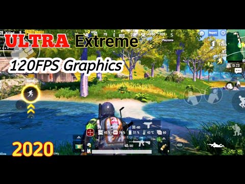 Ultra HDR Realistic Graphic / 120 Fps Pubg mobile on Asus Rog phone 2 Gameplay 2020