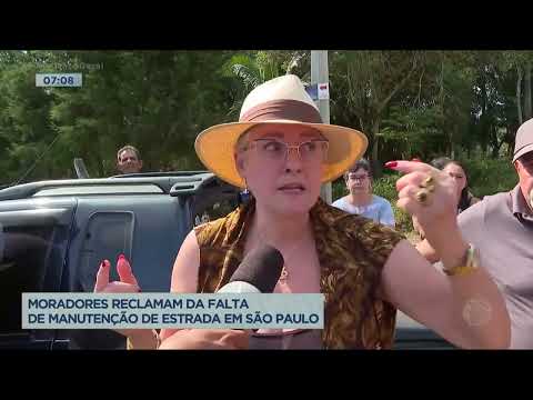 ESTRADA DA LARANJEIRA NA REDE RECORD BALANÇO GERAL.