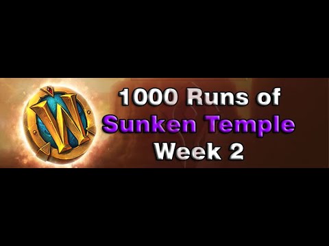 [WOW BFA GOLD FARM 8.3] 1000 Runs of Sunken Temple - Week 2 200/1000