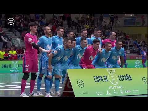 Gol Saldise (0-2) Barça FS - Movistar Inter. Copa España 1/2.LNFS