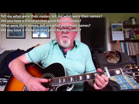 Guitar: Sinking Of The Reuben James (Including lyrics and chords)