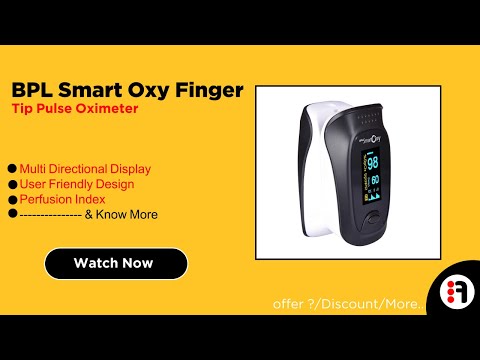 Pulse Oximeter, Glucometer & POCT Devices - Bpl Fingertip Pulse ...