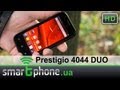 Prestigio MultiPhone 4044 DUO - Обзор бюджетного смартфона 