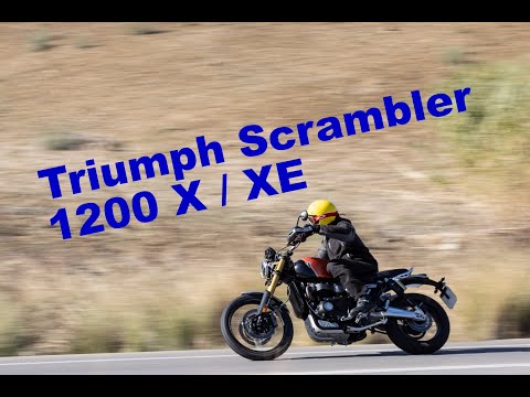 Triumph Scrambler 1200 X / XE – das 2024er Modell im Test