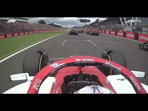 ZHOU ONBOARD CRASH | F1 Silverstone 2022