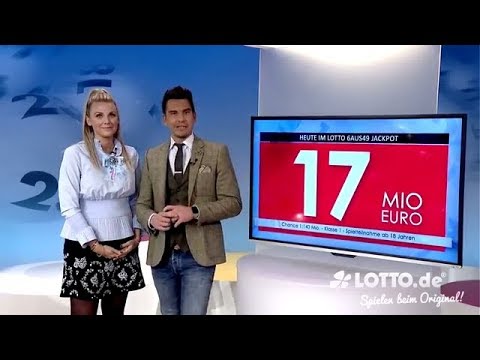 Ziehung der Lottozahlen vom 03.10.2018