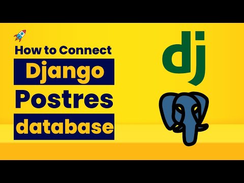 How to Connect and Configure Postgres SQL Database in Django thumbnail