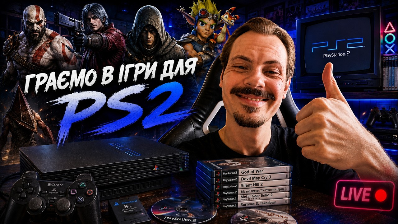 Граємо в ігри для PS2