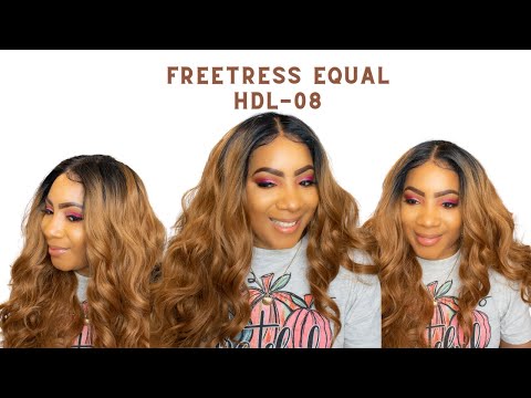 Freetress Equal Illusion Synthetic 13x4 HD Frontal Lace Wig - HDL 08 --/WIGTYPES.COM