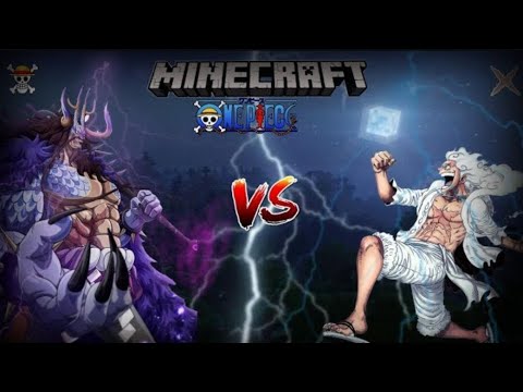Luffy takes on Kaido in mind-blowing Minecraft battle