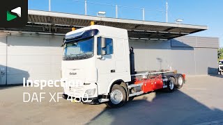 DAF XF 480 6X2 NL-Truck VDL S25-6400 containersystem Lift-Axle Autom hook lift truck | Image 4 - Autoline