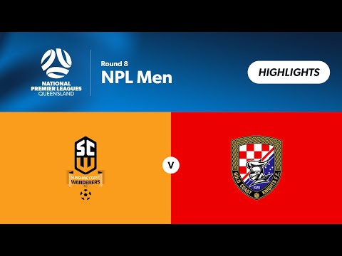 NPL Men Round 8 - Sunshine Coast Wanderers vs. Gold Coast Knights Highlights