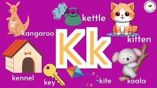 English Letter Kk - ABC Phonics Chant  #kids  #preschool #earlyliteracy #kidsyoutube #fyp #viral