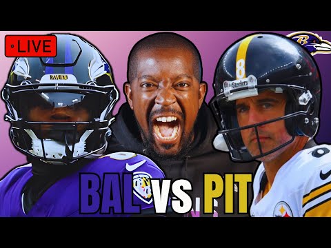 THIS GAME DECIDES RAVENS SEASON — Ravens vs Steelers LIVE Reaction & Play by Play!