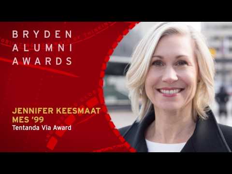 2016 Bryden Alumni Awards - Jennifer Keesmaat (Tentanda Via)