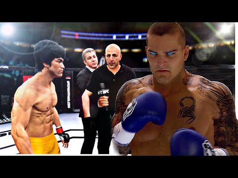 Bruce Lee vs Isaac Frost  ( EA Sports UFC 4 ) wwe mma