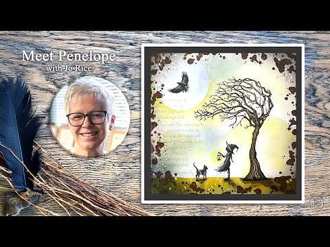 Meet Penelope – A Lavinia Stamps Tutorial with Jo Rice