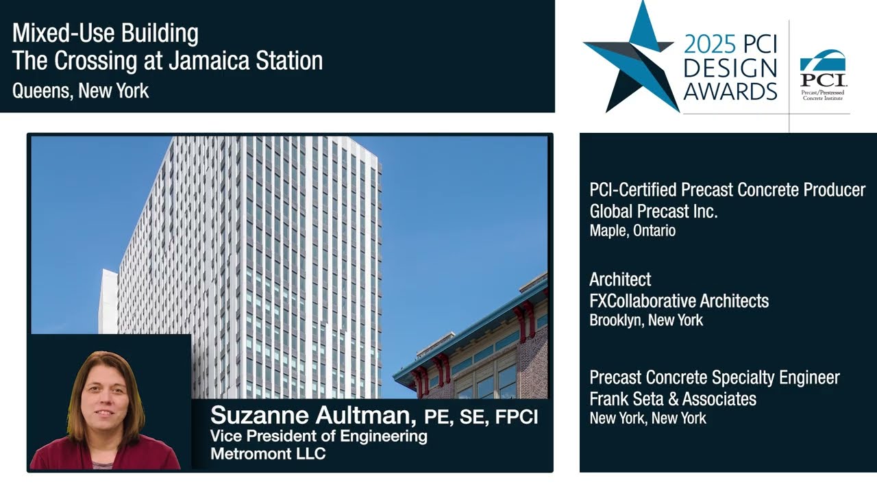 2025 PCI Design Awards Winner: The Crossing at Jamaica Station