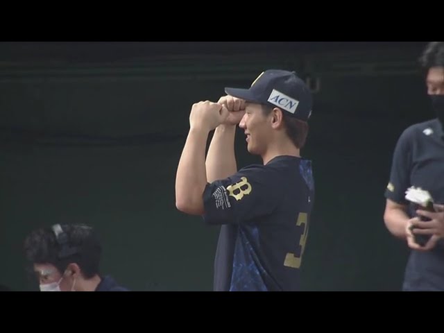 バファローズ・吉田正選手ヒーローインタビュー 7/4 L-B