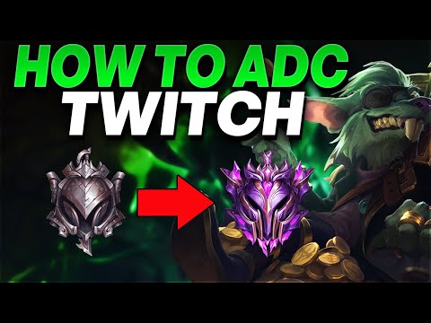 How to play Twitch ADC in low Elo - Twitch ADC Gameplay | Iron to Master #7