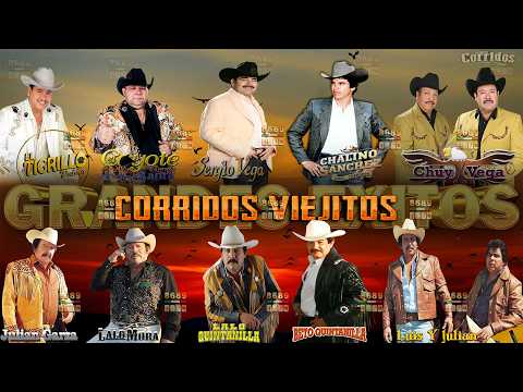 Puros Corridos Viejitos Mix 💥 Beto Quintanilla, El Tigrillo Palma, Luis Y Julián, Chalino Sánchez...